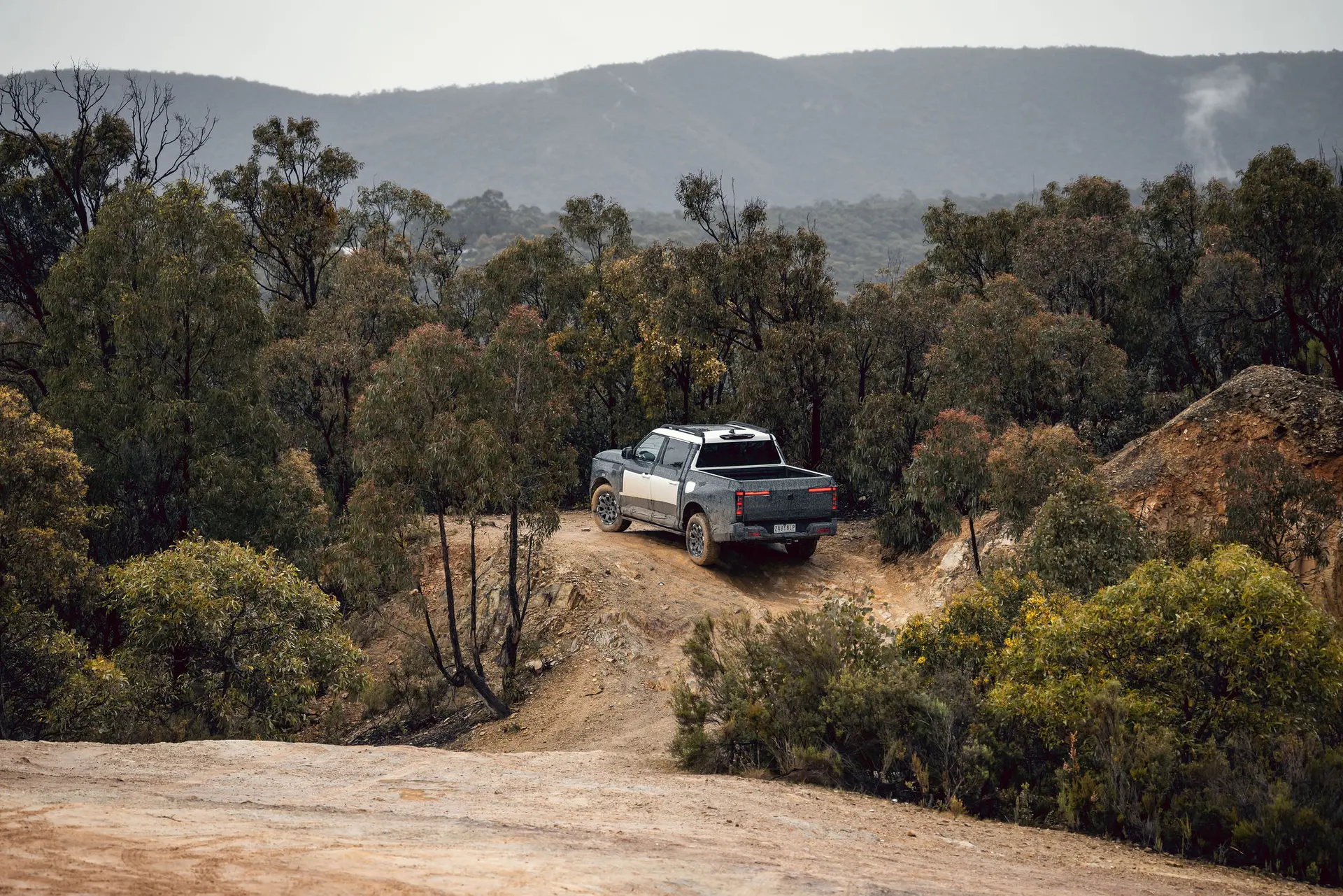 Nissan Navara Pro Plug-in Hybrid Australian testing