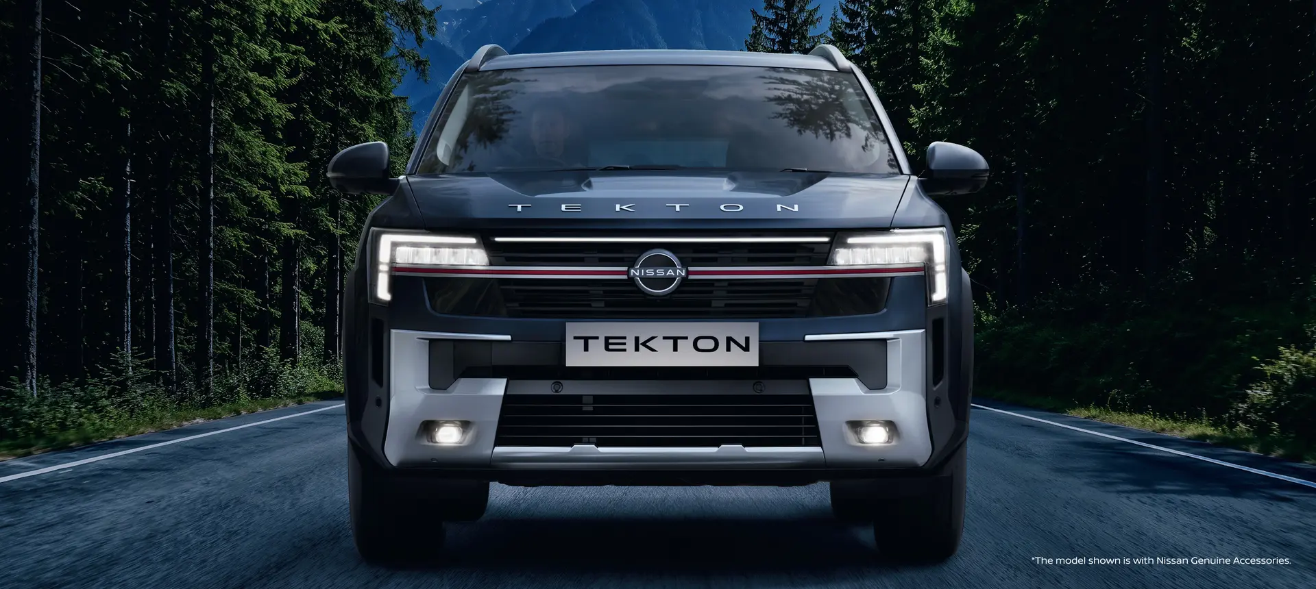 Nissan Tekton front view