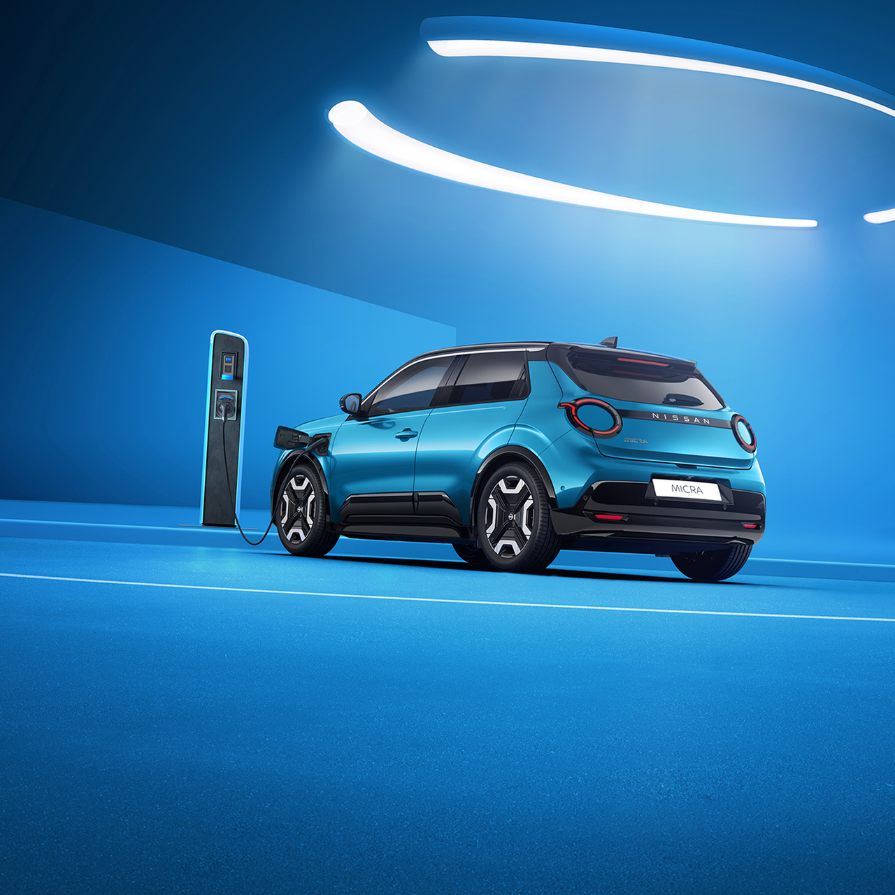 Nissan som lader