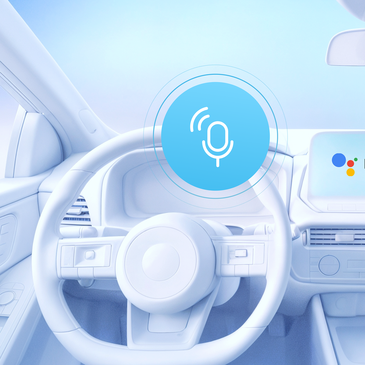 Une personne utilisant l’application Nissan