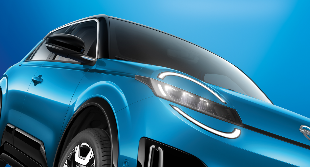 Gros plan sur le feu avant de la nouvelle Nissan MICRA