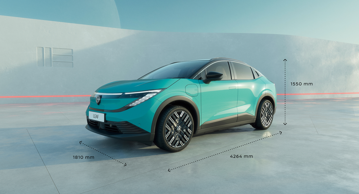 Nissan Leaf dimensions