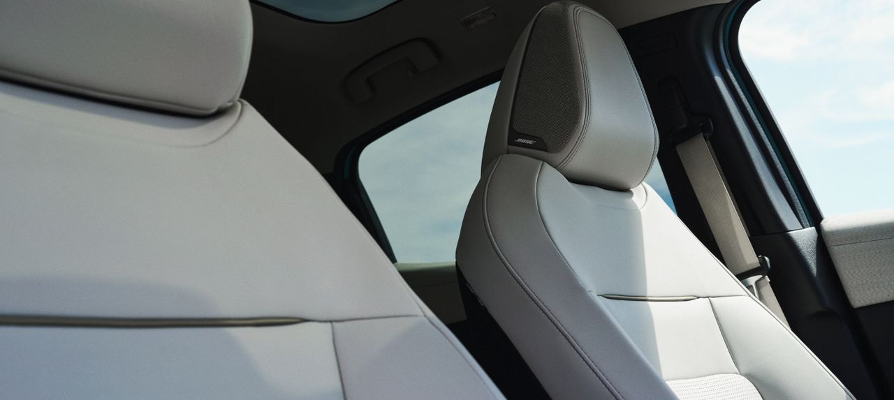 Intérieur de la Nissan Leaf