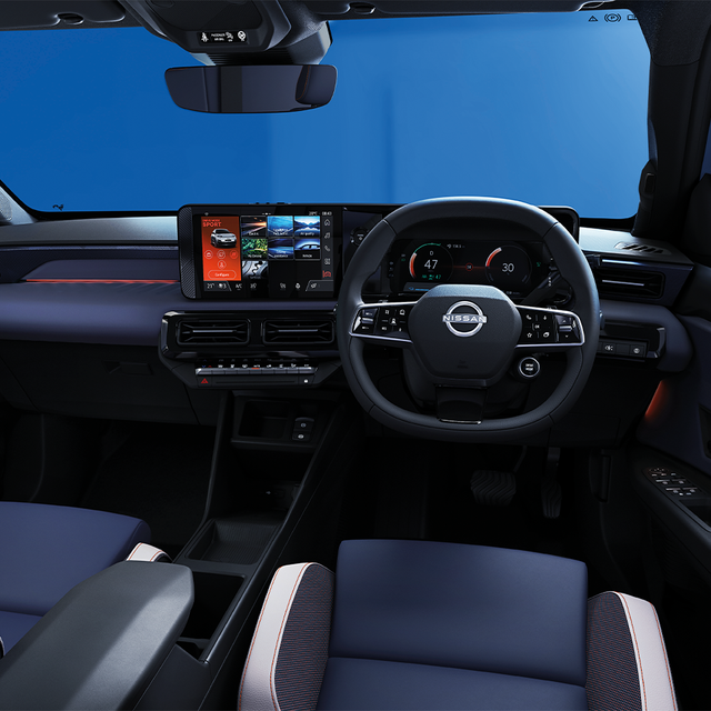 Inside view of the All-new Nissan MICRA cockpit - Sport