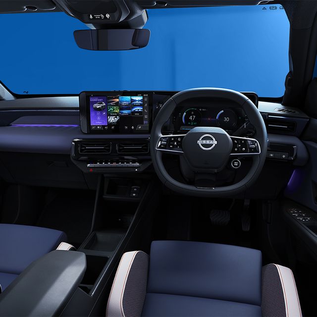 Inside view of the All-new Nissan MICRA cockpit - Comfort